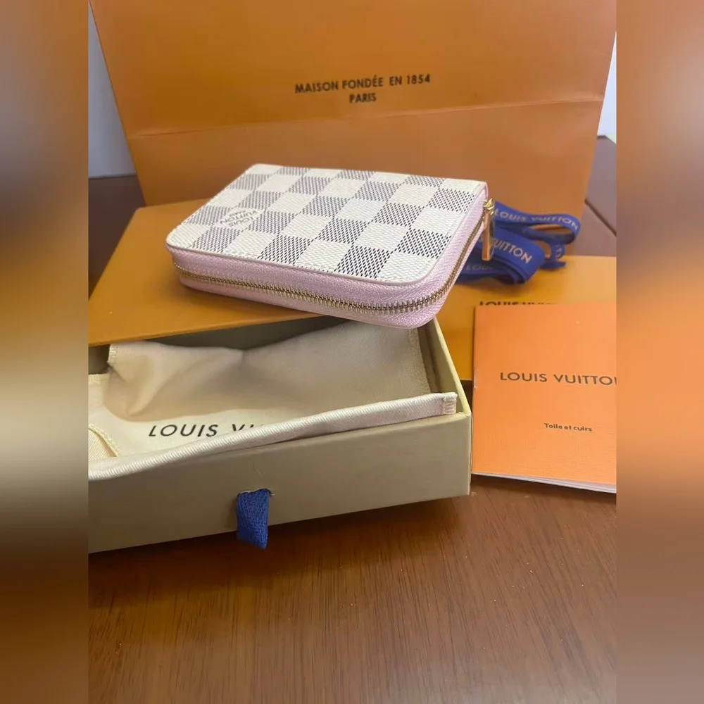 Louis Vuitton Damier Azur Zippy Coin Purse - Picture 6 of 11